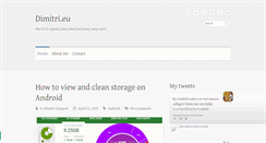 Desktop Screenshot of dimitri.eu